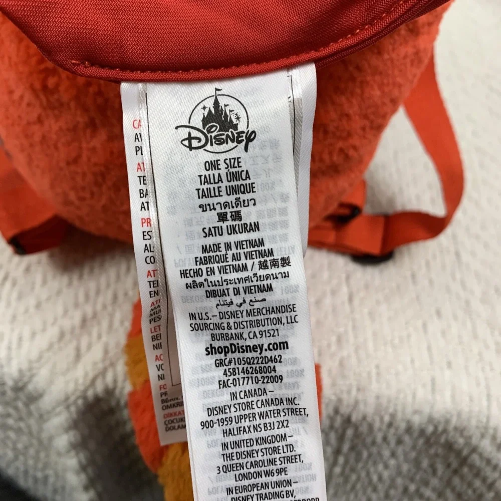 Turning Red Mei‎ Panda Plush Backpack Bag Disney Pixar 12